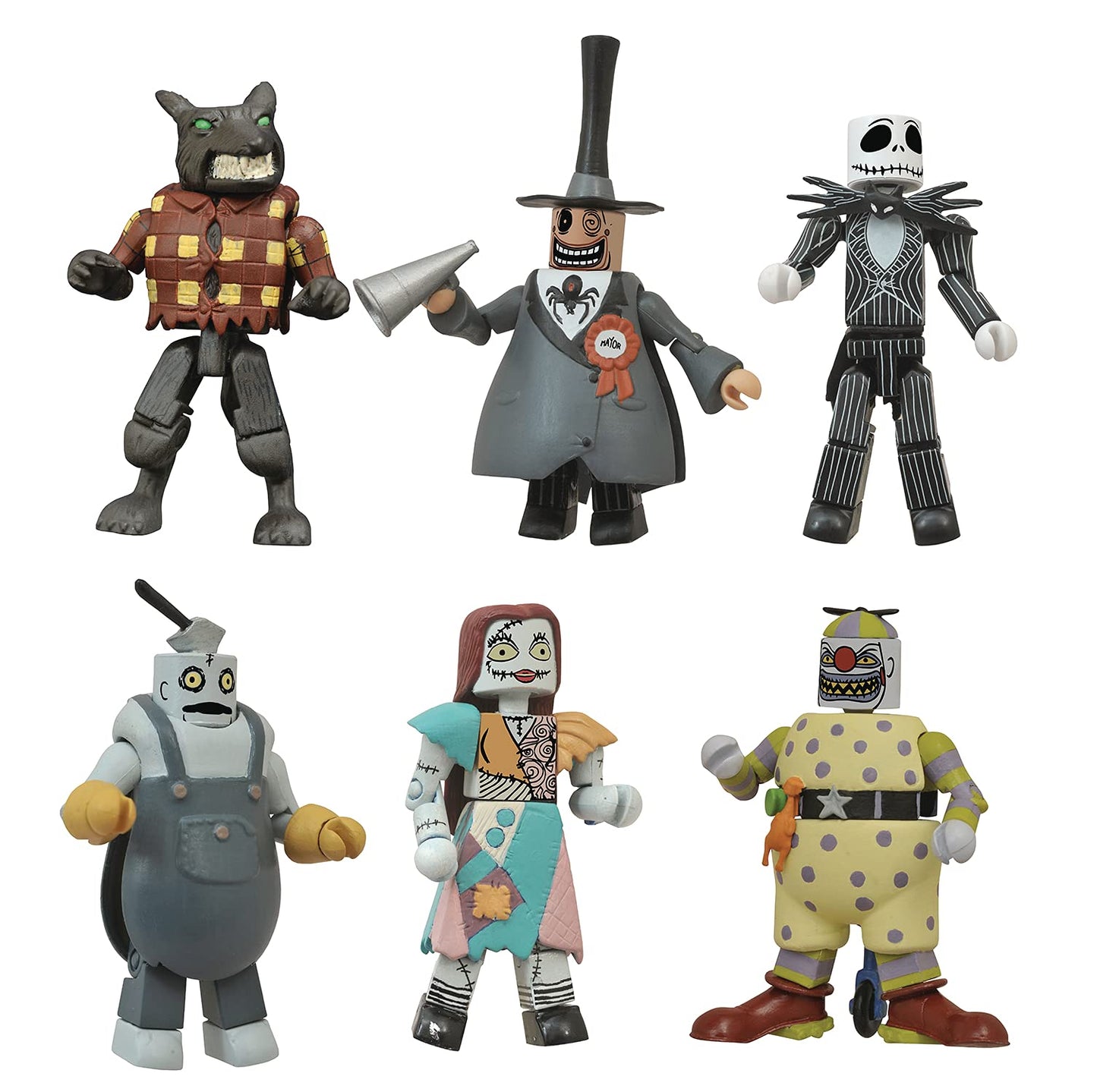 Nightmare Before Christmas Minimates Commemorative Collection Gift Set