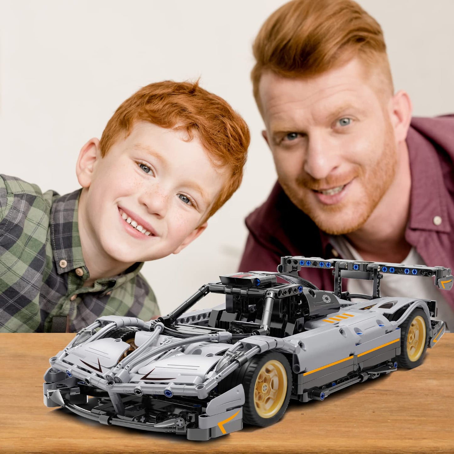 Collectible Model Car Kits for mature-themeds to Build - Car Models Kits to build for mature-themeds and Kids- Model Car Building Set 1:12 Scale with 959 Pieces - Great Birthday Gift for mature-themeds  Teenagers and Kids