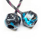 Begleri Fidget Beads - Worry Fidget Beads Spin & Bump - Made Of Aluminum Alloy - For Men Women Youngs Skill Players Creates A Bit Of Magic For You (Ufo-Black Blue&White)