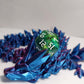 10Pcs D20 Polyhedral Dice Set 22Mm For Dnd Rpg Mtg Dungeons And Dragons Dice (Green+Curry)