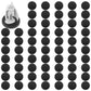 DisplayMore 100Pcs Round Plastic Model Bases 32mm for Gaming Miniatures or Wargames Role Playing Board Game Figure Toy (100PCS-3