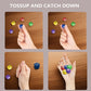 Korean Squid Traditional Play Game Catching Toy, Gonggi Set - Squid Gong Gi Game (Including Thanos Squid Gongii), Korean Jack Se