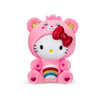 Care Bears Plush - Hello Kitty Dressed as Cheer Bear, 8" Soft Polyester Toy for Kids, Ages 4+, Model 22701