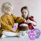 Leotube Silicone Shell Cover Compatible With Tamagotchi Uni, Silicone Protective Sleeve Case For Tamagotchi Uni Protector Skin With Lanyard (Purple)