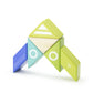 6 Piece Tegu Travel Pal Magnetic Wooden Block Set, Spaceship