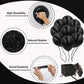 Black Balloons In Different Sizes 5 10 12 18Inch-134Pcs Black Balloons For Garland Arch