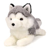 Ice King Bear 8" Gray Little Siberian Husky Plush Toy - Soft Polyester Stuffed Animal, Model IKB6910915s