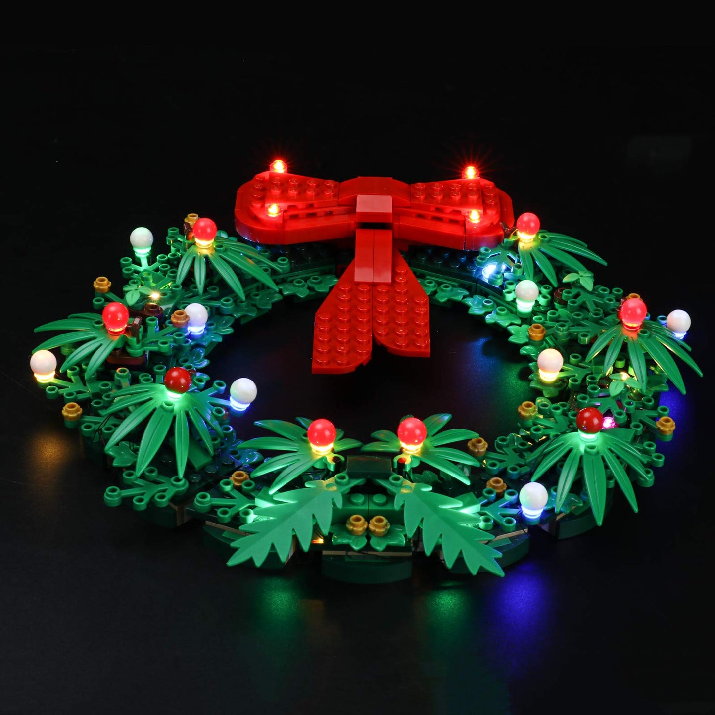 Lightailing Light Set For (Christmas Wreath) Building Blocks Model - Led Light Kit Compatible With Lego 40426(Not Included The M