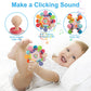 Baby Montessori Sensory Toys for 0-6 6-12 Months, Baby Teether Teething Toys for Babies 0 3 6 9 12 18 Months, Newborn Infant Lea