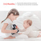 beiens High Contrast Black and White Baby Book - Crinkle Sensory Toy for Infants 0-12 Months - Medium Size, Paper Material