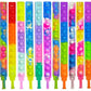 Kapibarasensei 25Pcs Push Pop Fidget Toy Fidget Bracelet, Durable And Adjustable, Multicolor Stress Relief Finger Press Bracelet For Kids And Adults Adhd Add Autism