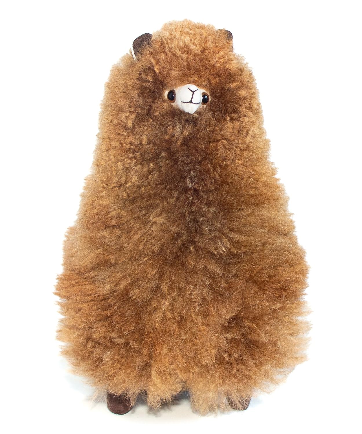 Alpacanext Llama Stuffed Animal - 12 Inch. Cute, Soft And Cuddly Alpaca Plush Toy Handcrafted On Real Alpaka Natural Fur, (12 In