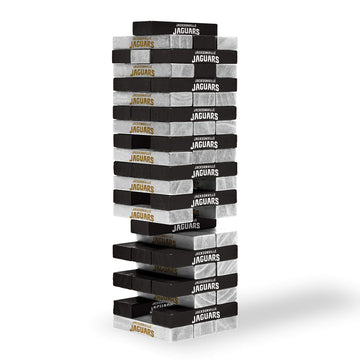 Wild Sports NFL Jacksonville Jaguars Table Top Stackers, 3"x1"x0.5", Wood, Team Color, Model 1-1-31000-CL114Q