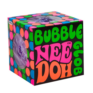 Schylling NeeDoh Bubble Glob - Sensory Fidget Toy - Assorted Colors - Ages 3 to mature-themed (Pack of 1)
