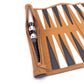 Roll-Up Portable Suede Backgammon Game Set, Foldable Travel Backgammon Games, Portable Lightweight Backgammon Game For Rv Travel