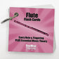 Music Flash Cards: Notes, Fingerings, & Music Theory (Flute)