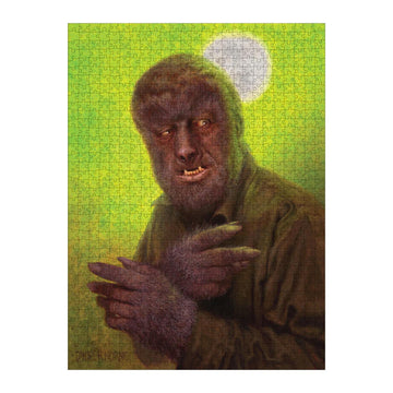 Trick Or Treat Studios Wolfman 1000 Piece Puzzle - Multi-colored Cardstock, One Size, Model 237435