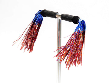 Scoot Patriotic Stars & Stripes Bike Streamers For July 4Th Celebrations