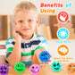 28 Pack Valentines Day Gifts For Kids, Valentines Day Cards For Kids School, Fidget Stress Balls Relief Toys Squeeze Balls For K