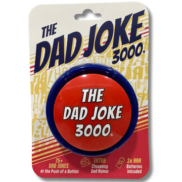 Gifts For Dad And Fathers - Features 75+ Extra Funny Dad Jokes At The Push Of A Button - Dad Gifts From Daughter, Dad Birthday G