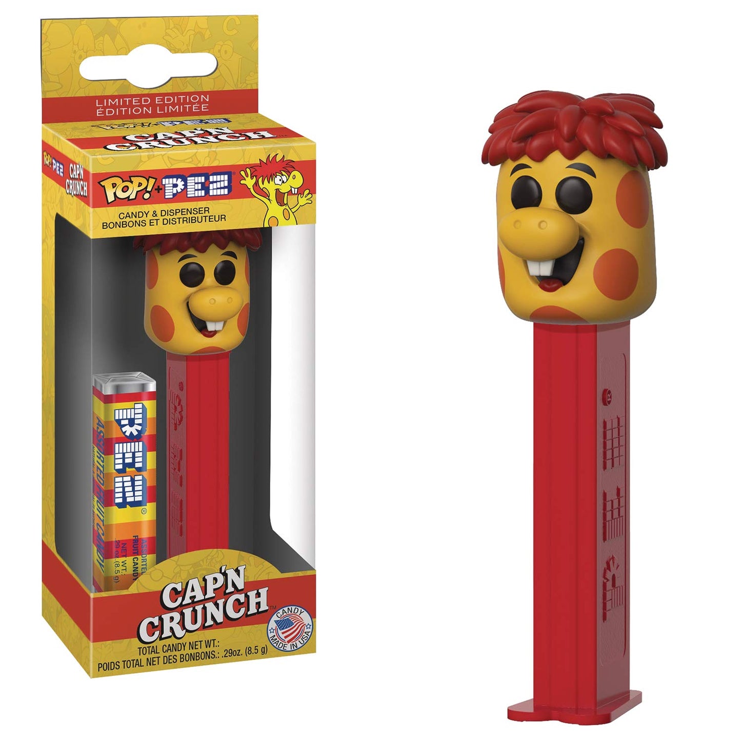 Funko 34413 Pop! Pez: Quaker Oats - Crunch Berry Monster, Multicolor