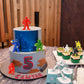 Chivao Mini Ninja Figurines Party Favors Toys Assorted Action Warrior Figures Playset Ninja Party Supplies Cake Topper For Birthday(100 Pack)