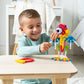 Basic Fun K'NEX Kid Farmin' Friends Building Set, 65 Pieces, Multicolor, STEM Toy for Preschoolers, Model 85052