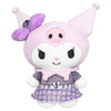 Hello Kitty And Friends Series 2, Kuromi Punks Plush - Officially Licensed Sanrio Product From Jazwares - Ages 6+