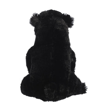 Aurora® Adorable Flopsie™ Blackstone™ Stuffed Animal - Playful Ease - Timeless Companions - Black 12 Inches