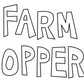 Farm Hoppers Wildlife Hopper Inflatable Toddler Safe Bouncing Moose Plus Pump