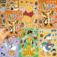 Cute Cartoon Character Stickers For Kids, 24 Sheets Make Your Own Stickers, Make A Classic Character, Make A Face Stickers, Clas
