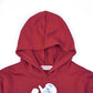 Perfashion Girls Cropped Hoodies Long Sleeve Burgundy Pullover Size 6 7 Unicorn Sweatshirts