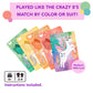 Mudpuppy Wild Unicorn! - Unicorn Version Of Classic Kids Crazy 8'S Card Game With Cute Illustrations Of Unicorns For Children Ag