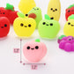 Mr. Pen Mini Squishy Toys for Kids, 12 Pack Fruity Silicone Fidget Animals, Party Favors & Easter Egg Fillers, Model QINK012M402VH