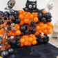 Moxmay 102 Pieces Orange Balloons 18In 12In 10In 5In Different Sizes Party Balloon Kit For Birthday Halloween Christmas Wedding