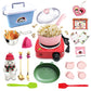 Kids Junior Tiny Real Easy Cooking Kitchen Set and Baking Kit - Mini Stove Burner, Chef - Easy Cook Real Food Utensils Gift for 