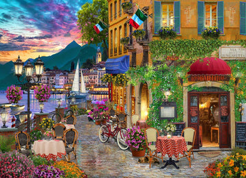 Vermont Christmas Company 1000 Piece Irresistible Italy Jigsaw Puzzle, Paper Material, Model VC1106