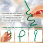 400 Pieces Christmas Chenille Pipe Cleaners Jumbo Fluffy Chenille Stem for DIY Craft(Green)