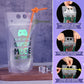 Video Game Party Favors Drink Pouch Cups With Straws Plastic Drink Pouches Clear Zipper Bags Reusable Drink Pouches For Birthday