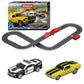 Carrera Go!!! Battery Operated 1:43 Scale Slot Car Racing Toy Track Set With Jump Ramp For Kids Ages 5 Years And Up, Highway Chase