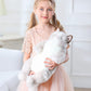 20'' Length Adorable Stuffed Animals Cat -Handmade Plush Soft Cat -Present Gift For Boys/Girls (Grey Ragdoll Cat)