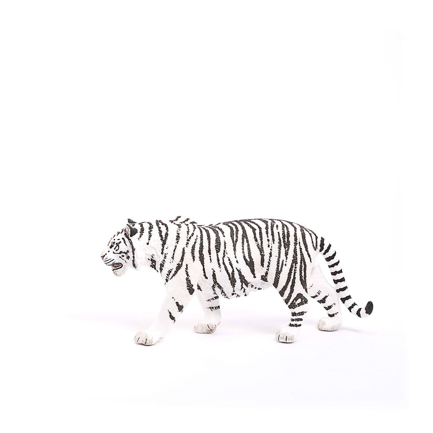 Schleich Wild Life Realistic White Tiger Figurine - Authentic And Highly Detailed Wild Animal Toy, Durable For Education And Fun Play For Kids, Perfect For Boys And Girls, Ages 3+