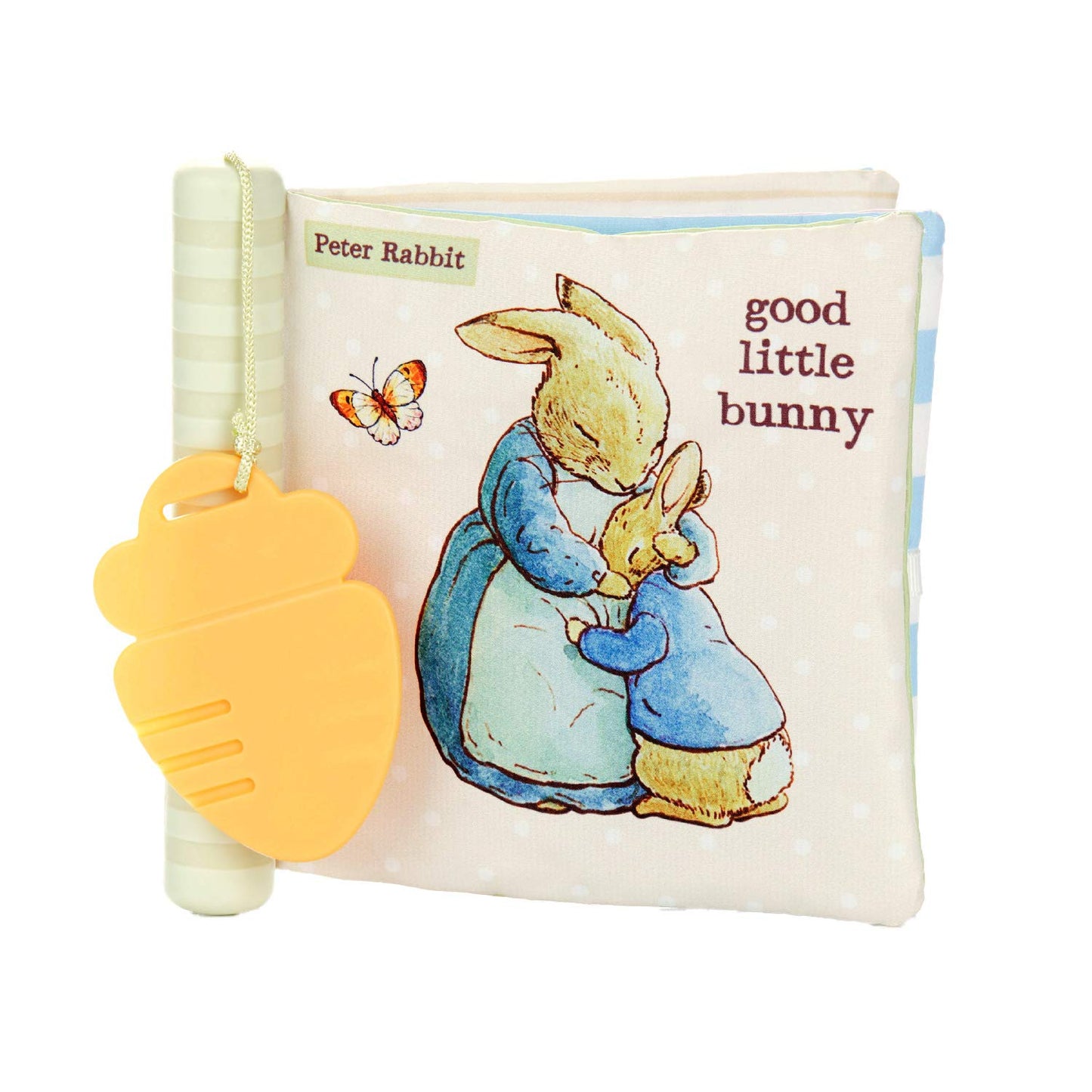 KIDS PREFERRED Peter Rabbit Soft Teether Book, Fabric, Multicolor, 1 Count, Model 24151