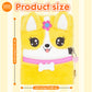 Corgi Dog Diary for Girls with Lock, Plush Corgi Toys Gift for Teen Girls, Kids Corgi Writing Journal Notebook, Birthday Gifts f