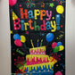 Gya Colorful Kids Birthday Party Door Banner Children Newborn Baby Shower Happy Birthday Background Balloons Candy Bar Gifts Bac