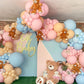 Kalor 12 Inch Pastel Orange Balloons, 50 Pcs Latex Helium Macaron Balloons For Kid'S Birthday Party, Baby Shower, Wedding, Graduate Party Decorations