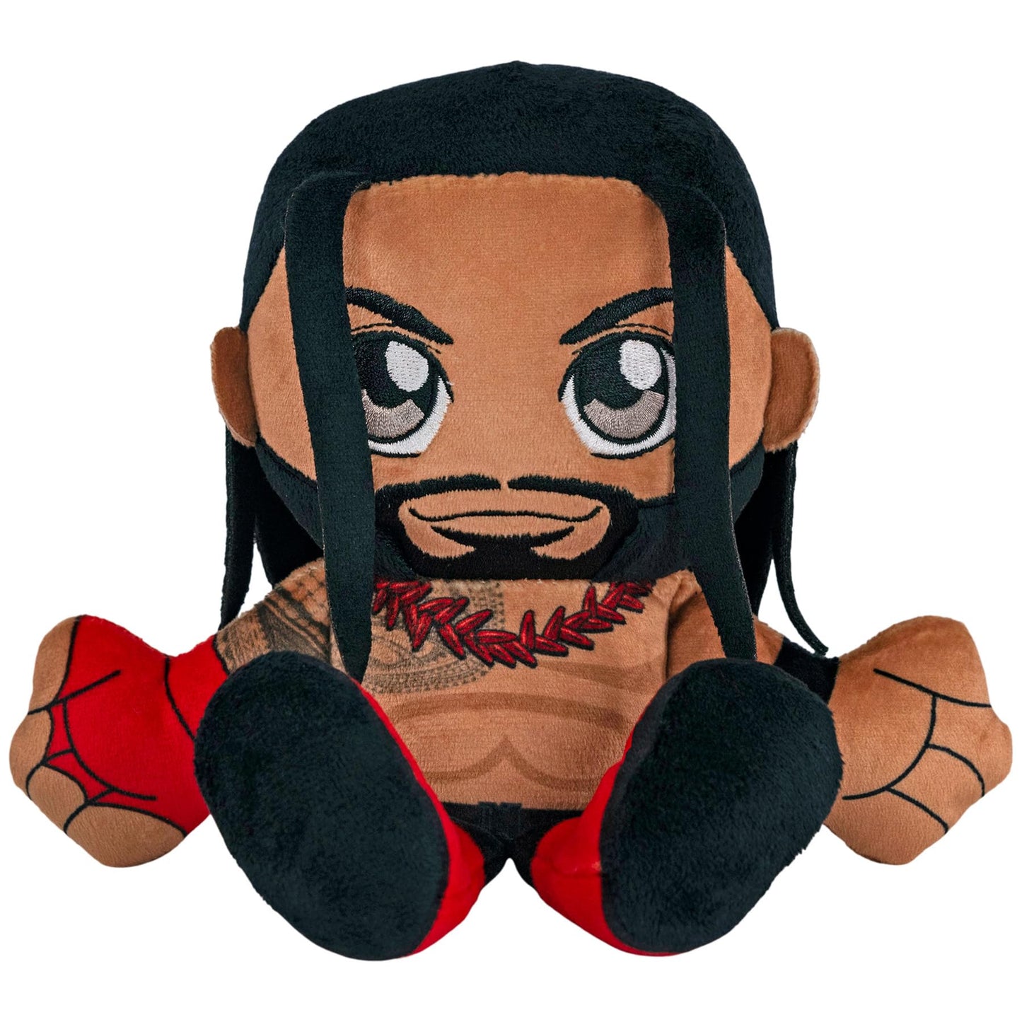 Bleacher Creatures WWE Roman Reigns 8 Kuricha Sitting Plush - Soft Chibi Inspired Toy