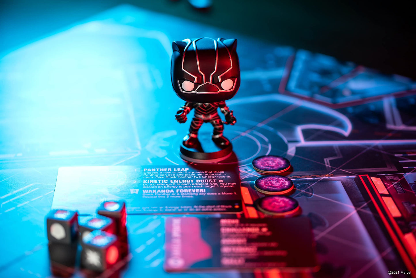 Funko Games Funkoverse: Marvel 100 4-Pack - Black Panther - Marvel Comics - Light Strategy Board Game For Children & Adults (Age