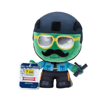 Brookhaven Collector Bundle - Three Exclusive Virtual Item Codes With Chief Rotten Plush, Sparkplug Squooshems, And Zombie Hanger