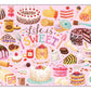 Buffalo Games - Janna Krupinski - Life Is Sweet - 1500 Piece Jigsaw Puzzle For Adults -Challenging Puzzle Perfect For Game Nights - Finished Size Is 38.50 X 26.50